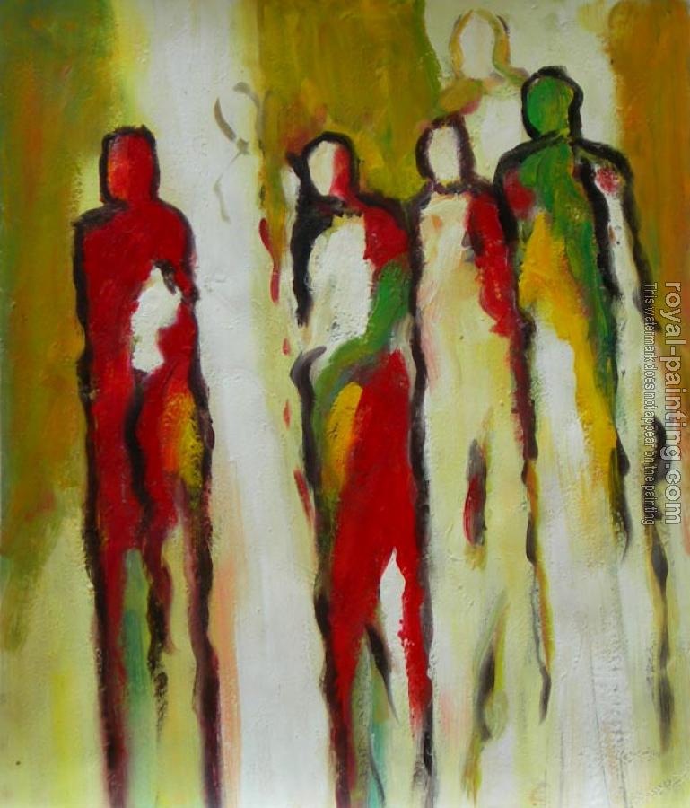 Hand Painted : Modern oil painting Hand Painted : Modern oil painting